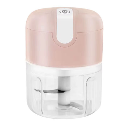 Electric Garlic Masher & Multi-Function Mini Chopper - USB Rechargeable Meat Grinder for Effortless Cooking